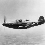 A P-39 in flight