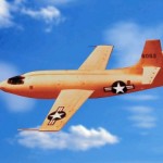 Bell X-1 rocket plane of the United States Air Force (NASA photo)