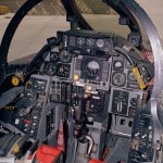 Cockpit of an F-14 used by NASA for flight tests (NASA photo)