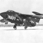A Jaguar taking off in 1952 (US Air Force photo)