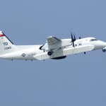 A modified Dash 8, the E-9A is used by the U.S. Air Force to ensure Gulf of Mexico waters are clear of civilian boaters and aircraft during live missile launches and other hazardous military activities