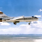 NASA's Dryden Flight Research Center conducted fly-by-wire tests on the F-8 in the 1970s. It helped get but computer bugs out of the IBM AP-101 system later used in the Space Shuttle