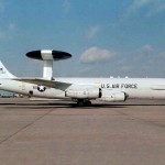 The E-3's radar combined with an identification friend or foe, or IFF, subsystem can look down to detect, identify and track enemy and friendly low-flying aircraft by eliminating ground clutter returns that confuse other radar systems.
