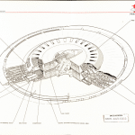 Figure 1 - Cutaway of the UFO-style flying saucer