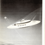Straight out of the movies? The UFO-style Flying Saucer