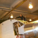 Eldorado Radium Silver Express undergoing restoration in 2011 (Courtesy of the Western Canada Aviation Museum)