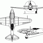 MiG-3 line drawing